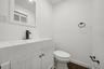 1/2 Bathroom connected to 3rd BR