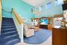 Family, stairs to loft