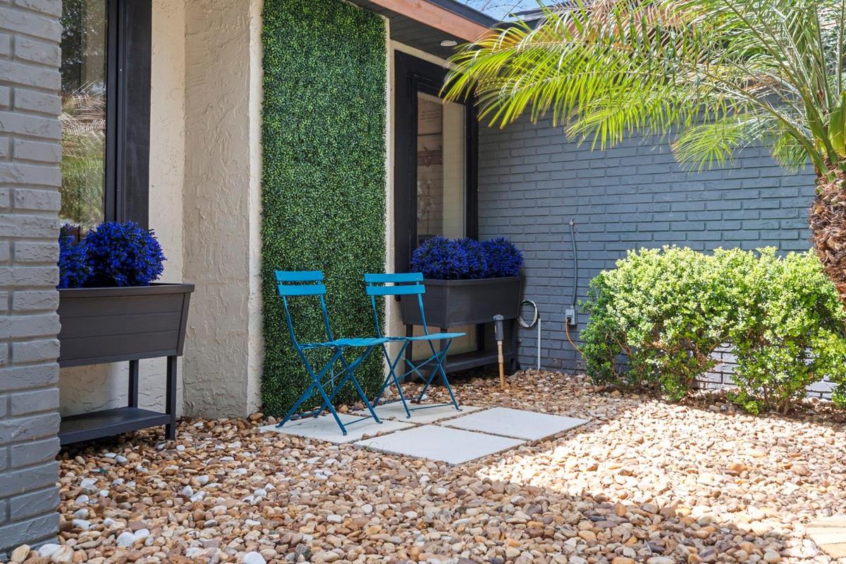 Front of home seating area.