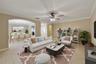 The Family Room. Virtually Staged