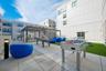 Outdoor amenity deck