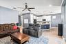 Living room to kitchen