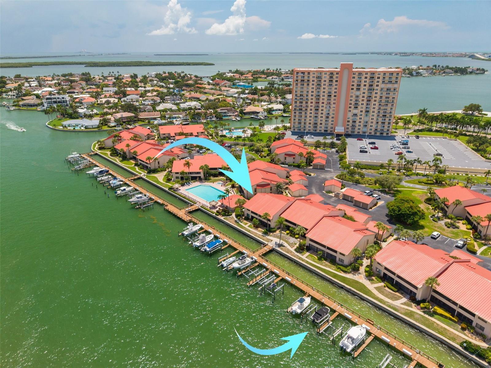 Waterfront with a Dock