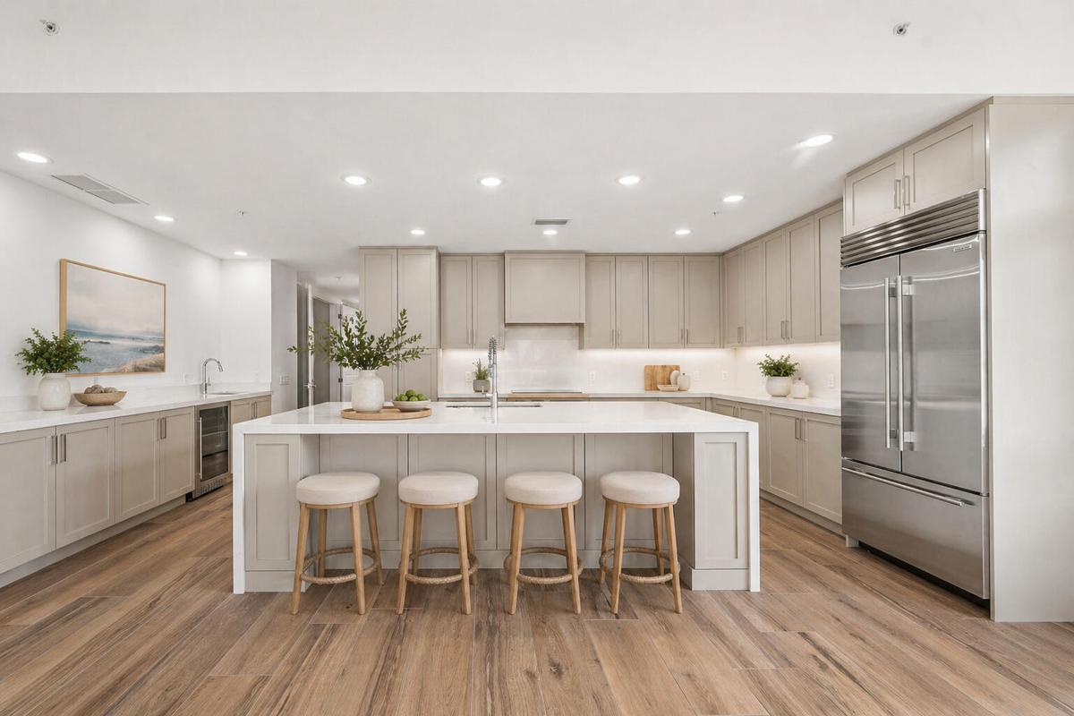 Virtually Staged Kitchen
