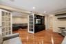 Living Room through double door entry to Den