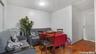 Dining area with wood finished floors