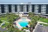 Aerial View of Harbor Towers Pool