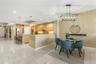 Open Living, Dining, and Kitchen the Heart of the Home