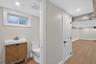 1/2 bath basement