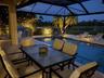 POOL DINING AT NIGHT