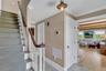 Stairs featuring ornamental molding
