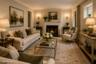 AI enhanced - living room
