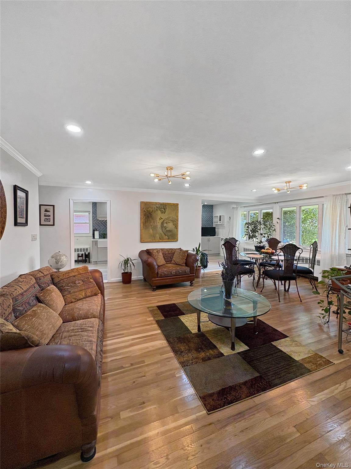 Expansive open-concept main level
