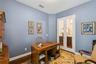 Den/Office with Glass French Doors