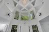 Foyer with Cathedral Ceilings