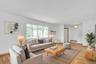Living Room after it is virtually staged.