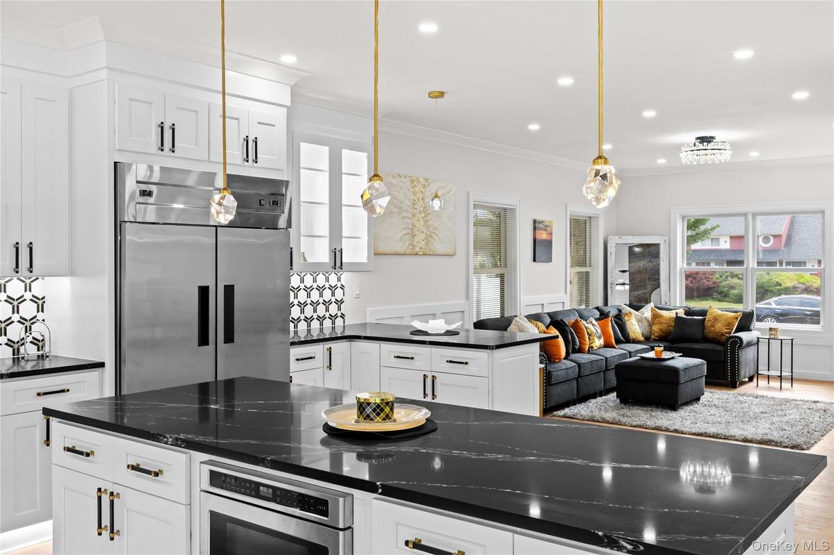 EVERY AMENITY 48 INCH STOVE AND REFRIGERATOR