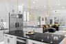 EVERY AMENITY 48 INCH STOVE AND REFRIGERATOR