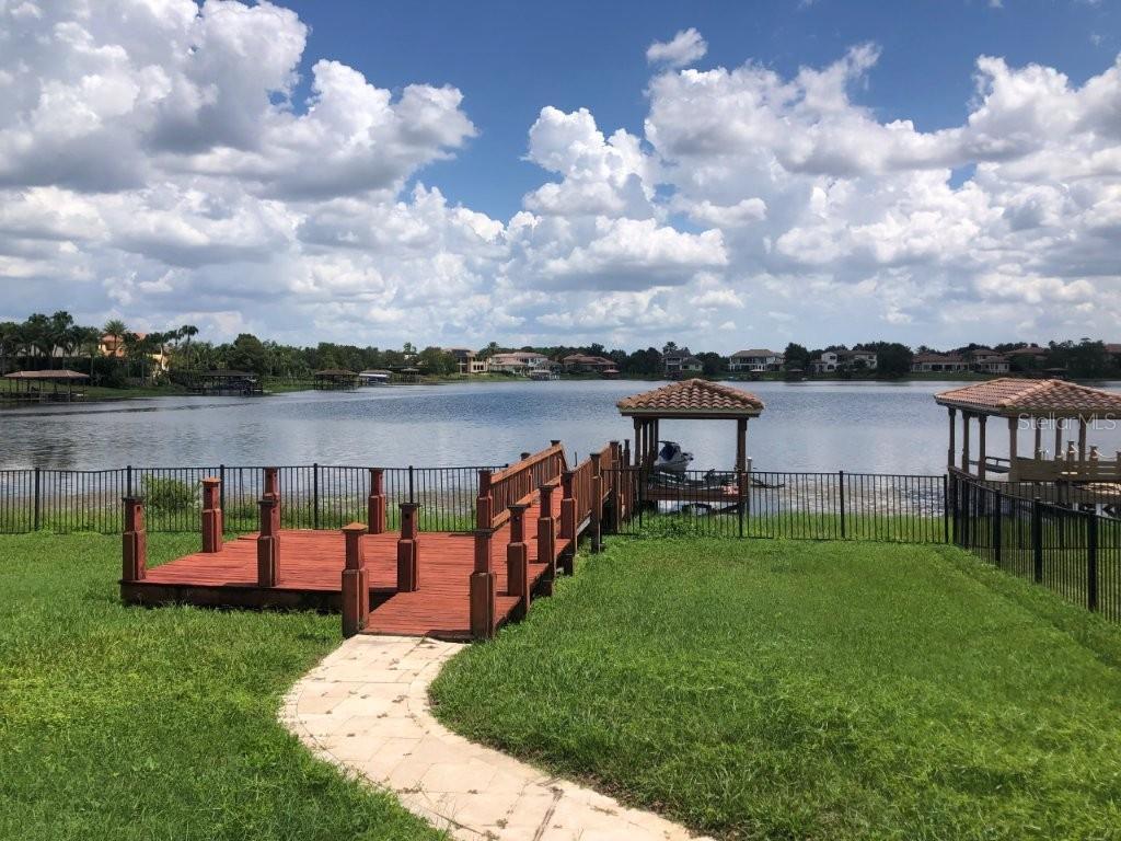 Lake frontage
