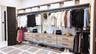 Large multi area walk-in closet