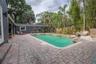 Resort style pool area