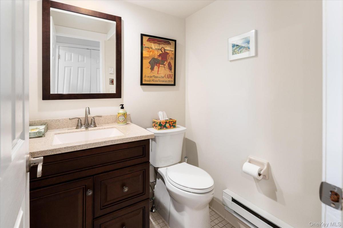 Main Level powder room