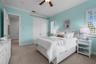 1 of 2 bedrooms upstairs