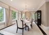 Formal Dining Room Enhanced by Fine Finishes