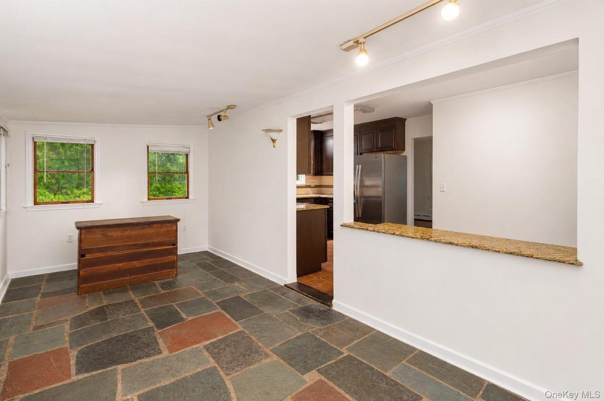 Sunroom off kitchen