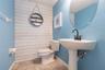 Powder room, 1st floor