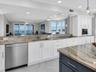 Kitchen overlooking family room