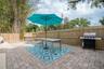 Resort style pool area