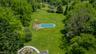 Drone shot of property