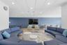 Party Room with huge  TV with cable, kitchen, pool table and ping pong
