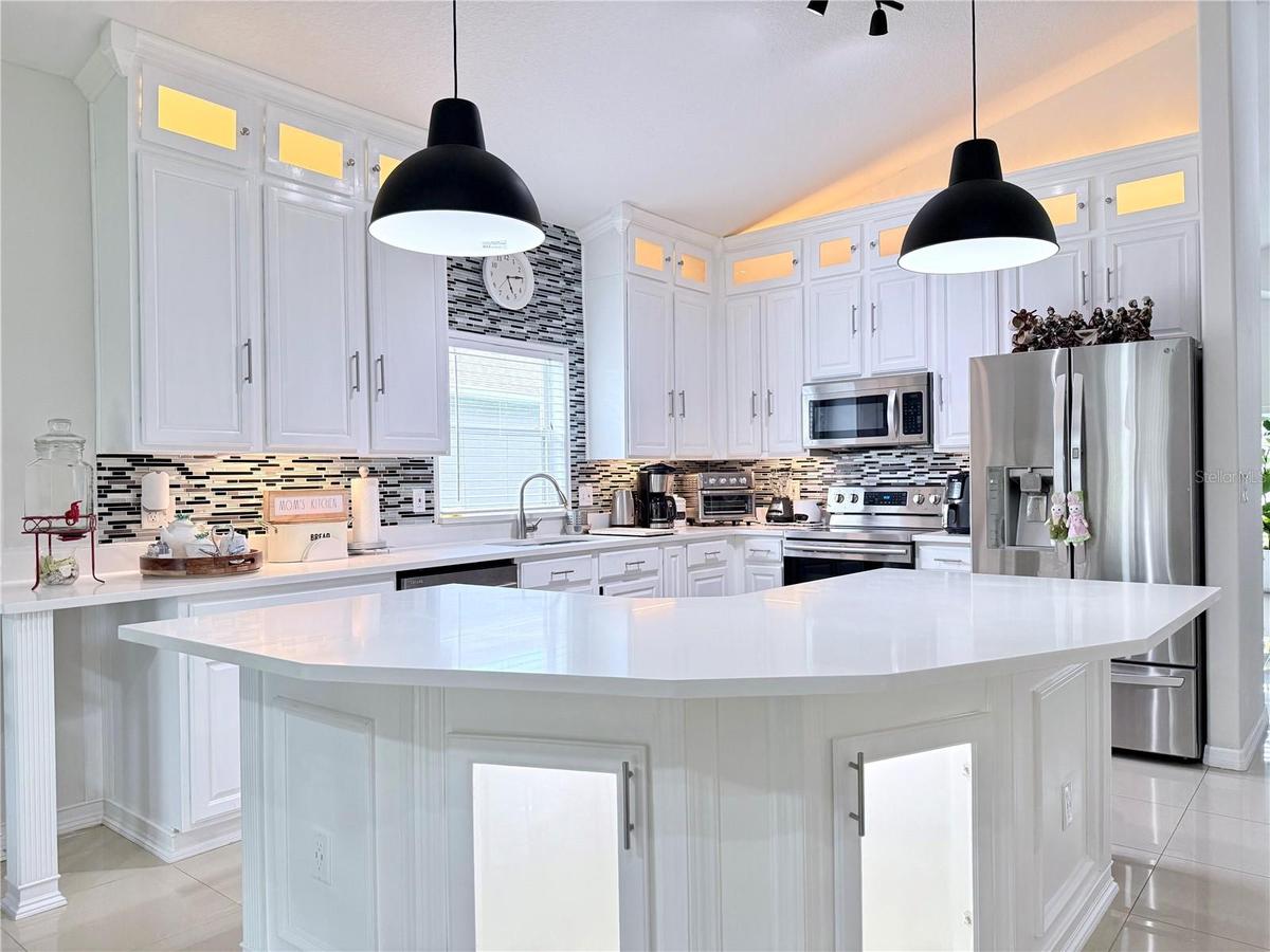 Kitchen and Living Room Combo