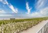 Directly on Long Beach's famous white sand beaches
