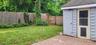 Fenced back yard