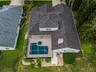 Aerial view showing new roof