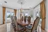 Formal Dining Room with beautiful chandlier