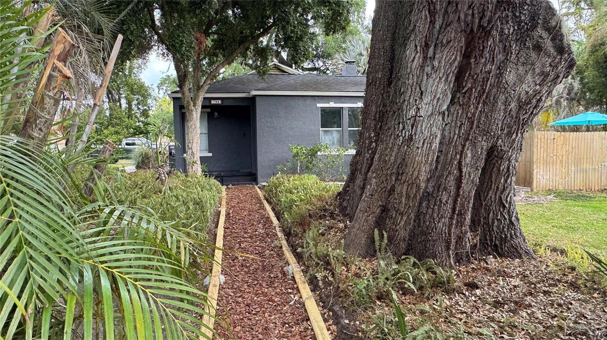 Walkway to this beautiful home!