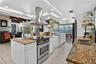 Showing one of two convection ovens in the kitchen.