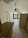 Kitchen and eat in dining room