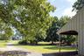 Gravel drive to barn