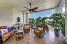 Upper level covered patio