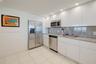 Granite countertops and stainless steel appliances
