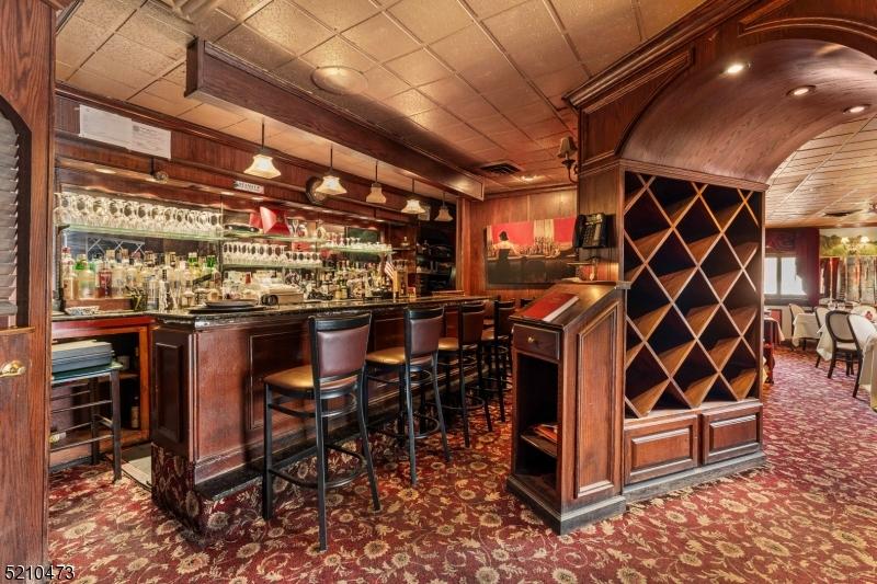 Beautiful Bar and Wine Racks