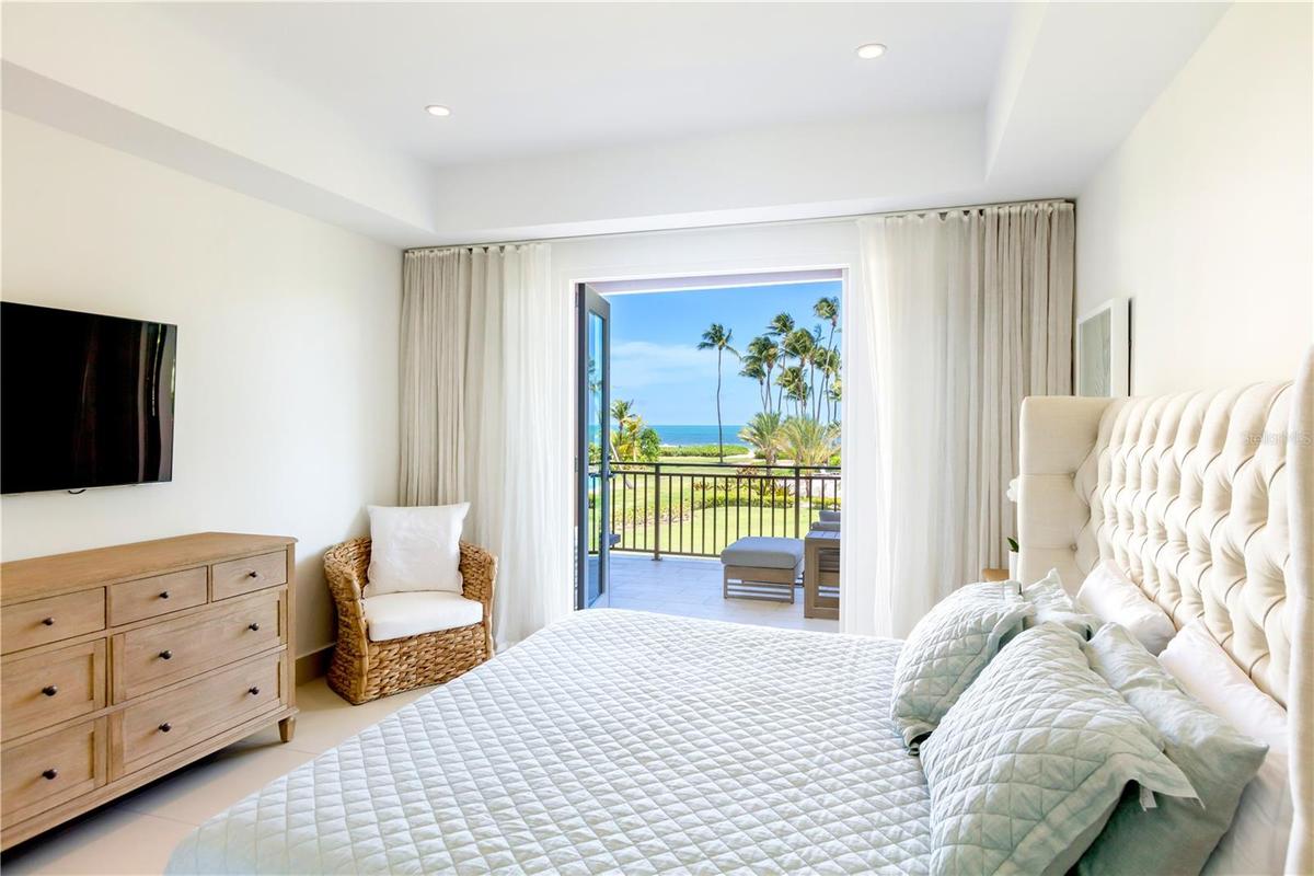Master Bedroom and Ocean View