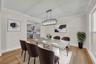 Dining Room virtually staged