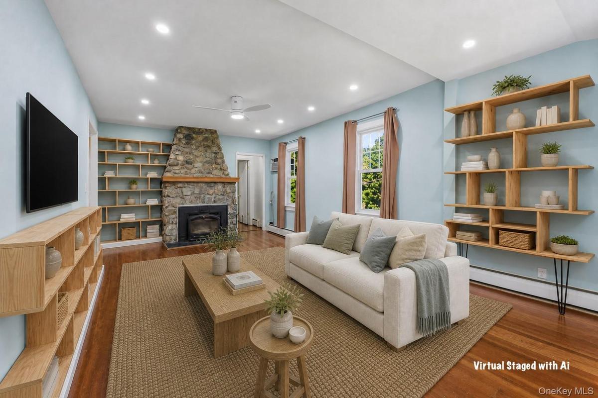 Ai staged living room