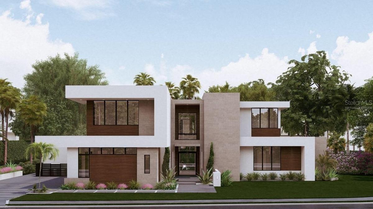 Front Exterior Rendering - Virtually Staged